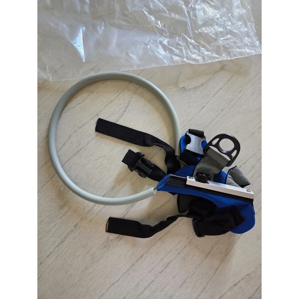 QingYi Adjustable Blind Dog Harness, Size Small, Blue